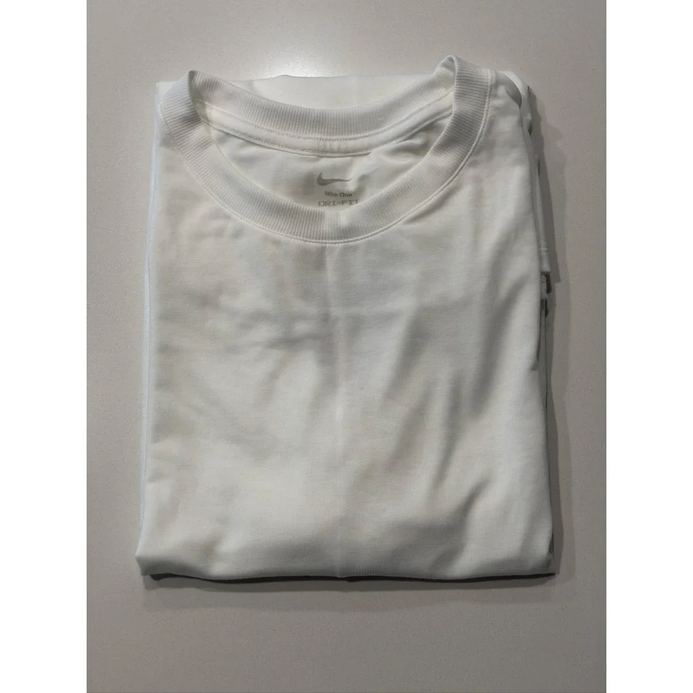 Nike Nike One Tank Top Womens L White Dri-FIT Loose Fit FN2811-100